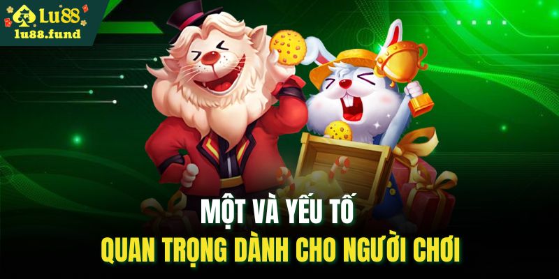 Một và yếu tố quan trọng dành cho người chơi
